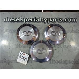 2004 2005 INFINITY QX56 5.6L V8 AUTO 4X4 OEM CENTRE CAP RIM SET (3) ONLY CHROME