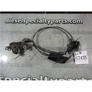 2004 2005 INFINITY QX56 5.6L V8 AUTO 4X4 HOOD LATCH W/ RELEASE HANDLE