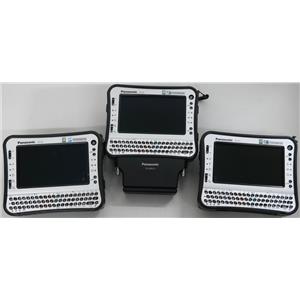 Lot 3 Panasonic Toughbook CF-U1 Atom Z520 1.33GHz 1GB RAM 32GB SSD 5.6in NO OS !