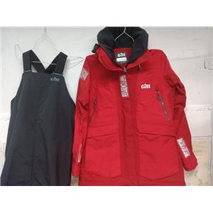 Boaters' Resale Shop of TX 2409 0155.01 GILL OS2 FOUL WEATHER JACKET & XS BIBS