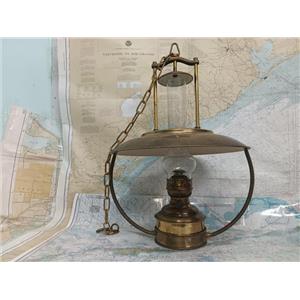 Boaters' Resale Shop of TX 2409 0171.05 IDEAL BRENNER 20" TRAWLER HANGING LAMP