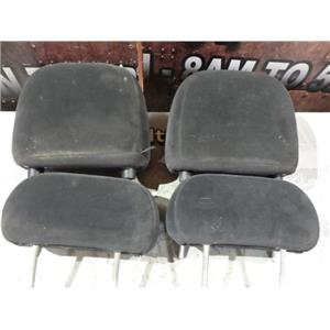 2004 2005 DODGE 2500 3500 SLT QUAD CAB CREWCAB OEM CLOTH HEADRESTS (GREY) SET