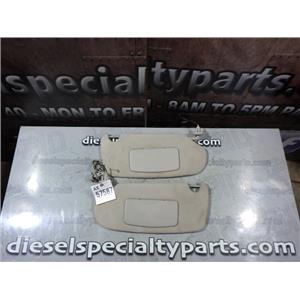 2004 2005 DODGE 2500 3500 SLT 5.9 DIESEL NV5600 4X4 OEM SUN VISORS (TAN) SET