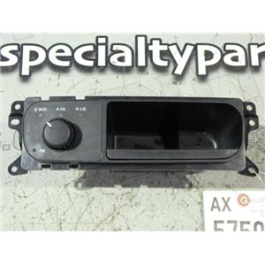 2004 2005 DODGE 2500 3500 SLT 5.9 DIESEL NV5600 4X4 OEM 4X4 SWITCH W/ STORAGE