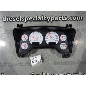 2004 2005 DODGE 3500 SLT 5.9 DIESEL NV5600 4X4 GAUGE CLUSTER 56051105AF KMH