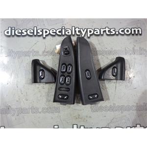 2005 2006 FORD F350 LARIAT 6.0 DIESEL AUTO 4X CREWCAB WINDOW LOCK SWITCHES BLACK