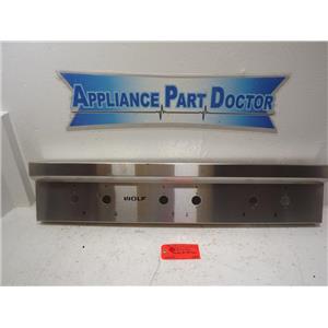 Wolf Cooktop 809077 Model #SRT366 36" Bullnose Assy Used