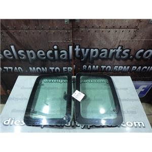 2001 2002 FORD F250 F350 EXTENDED CAB REAR DOOR SIDE WINDOWS GLASS (SET) PAIR