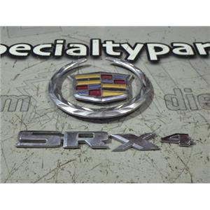 2010 CADILLAC SRX 6CYL 3.0 GAS AUTO AWD4 OEM SRX4 CADILLAC CREST EMBLEMS