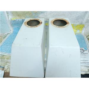 Boaters' Resale Shop of TX 2409 0174.01 DORADE 10.75 x 24.25" BOXES w 5.5" HOLES