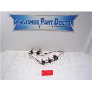 GE Range WB18X28760 WB21X28821 WB21X25979 Burner Valve w/Switch Harness Used