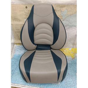 Boaters' Resale Shop of TX 2409 1752.02 SPRINGFIELD FISH PRO SEAT w BRACKET ONLY