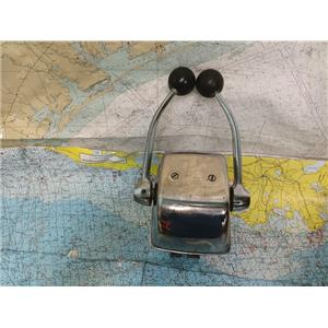 Boaters' Resale Shop of TX 2407 5571.01 MORSE VINTAGE DUAL LEVER ENGINE CONTROLS
