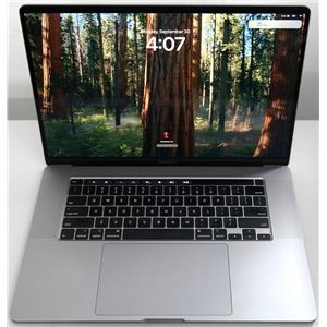 Apple MacBook Pro 16-inch 2019 A2141 i7-9750H 2.6GHz 16GB RAM 512GB SSD TouchBar