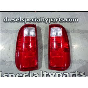 2008 2009 2010 FORD F350 F250 LARIAT XLT XL OEM TAIL LIGHTS BRAKE SIGNAL (PAIR)