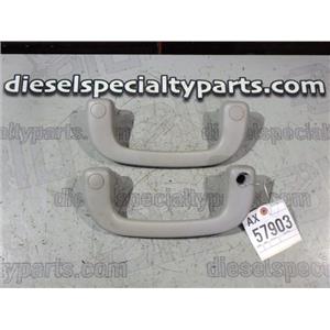 2005 2006 FORD E350 5.4 TRITON 2WD AUTO VAN OEM GRAB HANDLES (2) LIGHT GREY SET