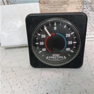 Boaters' Resale Shop of TX 2409 2545.04 B&G SYNCHRO WIND DISPLAY w COVER & CABLE