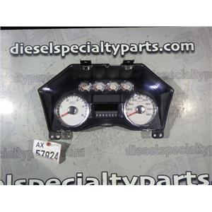 2008 - 2010 FORD F450 F350 F250 LARIAT 6.4 DIESEL AUTO 4X4 GAUGE CLUSTER KMH