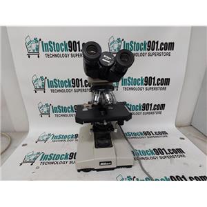 Nikon Labophot Binocular Microscope w/ 5 Objectives (As-Is)