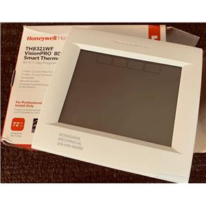 Lot 2 Honeywell VisionPRO 8000 WiFi Digital Programmable Thermostat TH8321WF1001