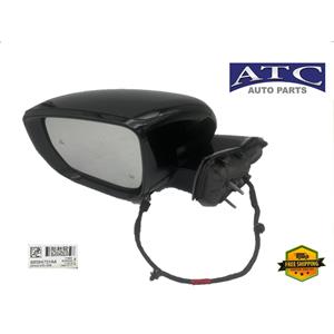 68594731AA Left Rear View Mirror Black for 2022-2024 Jeep Grand Cherokee & L