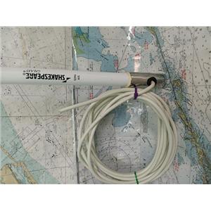 Boaters' Resale Shop of TX 2410 1124.01 SHAKESPEARE 5396-AIS 4' VHF ANTENNA