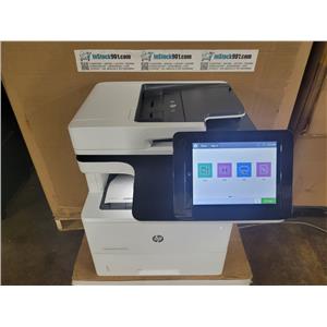 HP LaserJet Enterprise MFP M527dn Printer Expertly Serviced Nearly Full HP Toner