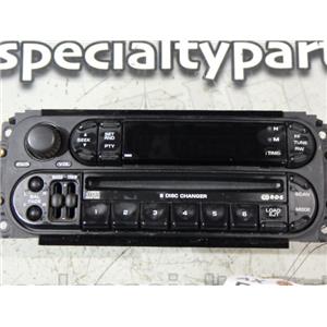 2004 2005 DODGE 3500 2500 SLT LARAMIE OEM RADIO STEREO 6-DISC CD AM/FM