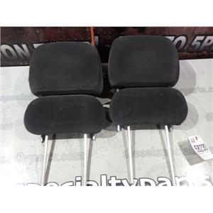 2004 2005 DODGE 3500 2500 SLT CREWCAB OEM SEAT HEAD RESTS (BLACK) CLOTH SET