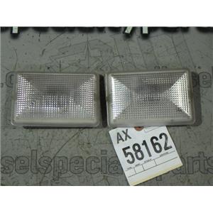 2000 - 2003 FORD F350 F250 XL XLT CREWCAB OEM ROOF DOME LIGHTS (PAIR) SET