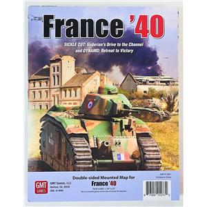 GMT France '40 Double Sided Mounted Map - SEALED