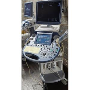 GE Voluson E8 Expert Ultrasound System w.C1-5. RIC 5-9-D probes