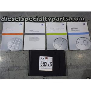 2012 VOLKSWAGEN JETTA 2.0 LITRE TDI DIESEL OEM OWNERS MANUAL