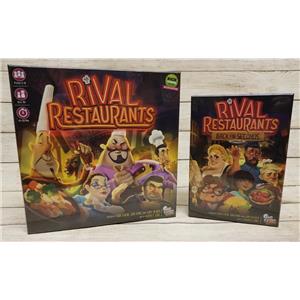 Rival Restaurants Base Game + Expansion Gap Closer Games SEALED