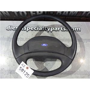 1992 1993 FORD F250 XLT 7.3 DIESEL ZF5 4X4 OEM STEER WHEEL HORN (BLACK)