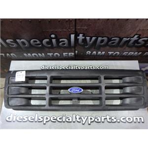 1992 1993 FORD F250 XLT 7.3 DIESEL ZF5 4X4 OEM FRONT GRILLE GRILL