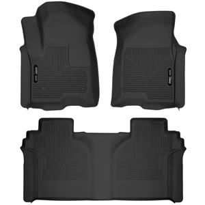 New Husky Liners X-Act Contour Floor Mats 2019-2024 Silverado Sierra Crew Cab