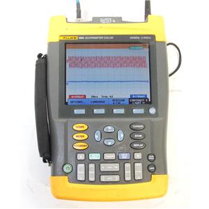 Fluke 199C 200MHz 2.5GS/s Digital Oscilloscope Scopemeter Multimeter