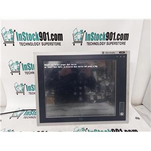 Allen Bradley 6181P-17A2SW71DC 1700P Ser F Touchscreen Display