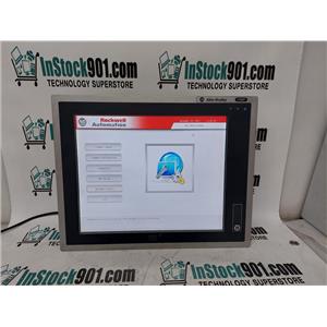 Allen Bradley 6181P-17A2SW71DCX 1700P Ser F Touchscreen Display w/ Power Supply