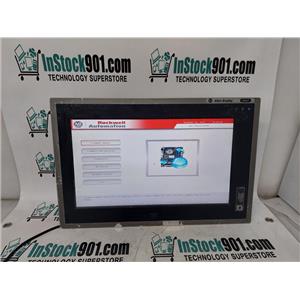 Allen Bradley 6181P-19B3SW71DC 1900P Ser F Touchscreen Display w/ Power Supply