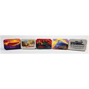 Complete Collection of 5 Train Sets by Little Plastic Train Co. - SEALED