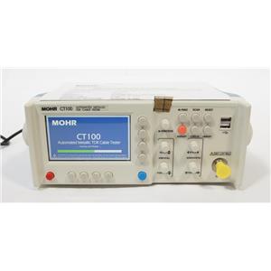 MOHR CT-100 Automatic Metallic TDR Cable Tester CT100 CALIBRATED