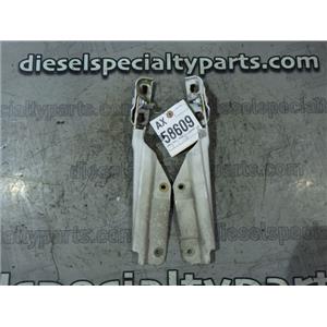 1995 1996 FORD E350 VAN 7.3 DIESEL ENGINE AUTO OEM HOOD HINGES (PAIR) WHITE