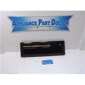 AGA Range A026756 0766 Broiler Door Outer Panel (black) Used