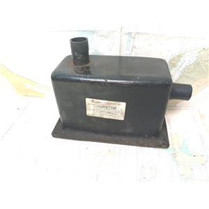 Boaters' Resale Shop of TX 2411 0174.04 CENTEK MUFFLER w 1.5" HOSE PORTS 15R2150