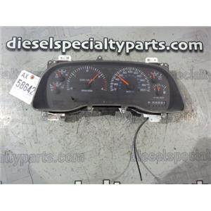 2000 2001 DODGE RAM 2500 3500 SLT 5.9 DIESEL AUTO 4X4 OEM GAUGE CLUSTER KMH