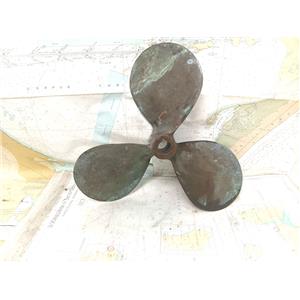 Boaters' Resale Shop of TX 2411 2254.01 BRONZE 3 BLADE 16LH17 PROP - I.25" SHAFT
