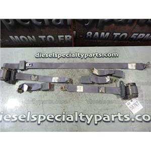 2004 2005 HYUNDAI ACCENT 1.6L ENGINE AUTO SEDAN REAR SEAT SEATBELTS (GREY) OEM