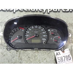 2004 2005 HYUNDAI ACCENT 1.6L ENGINE AUTO SEDAN OEM GAUGE CLUSTER KM/H